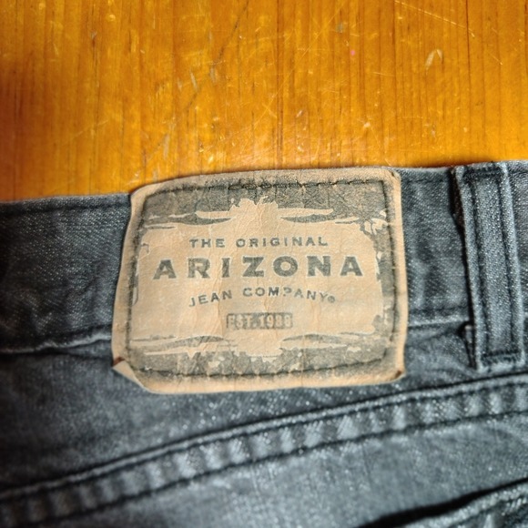 Womens Slim Gray‎ Denim Jeans Size 16 bootcut bell bottom Arizona Jean Co - Picture 8 of 11